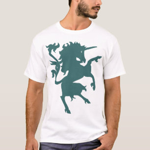 T-shirt Unicorn Rampant
