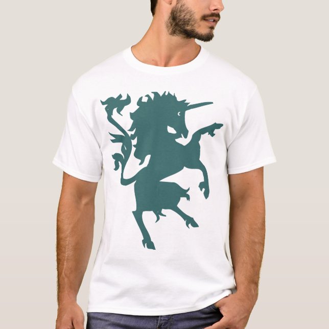 T-shirt Unicorn Rampant (Devant)