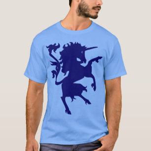 T-shirt Unicorn Rampant