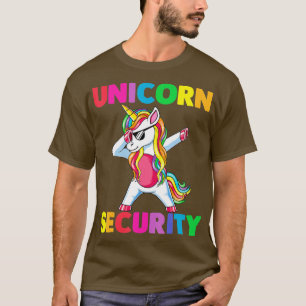 T-shirt Unicorn Sécurité drôle Anniversaire Fille Cadeaux