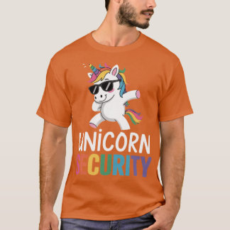 T-shirt Unicorn Security drôle