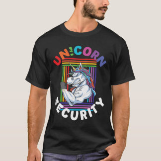 T-shirt Unicorn Security Funny Halloween