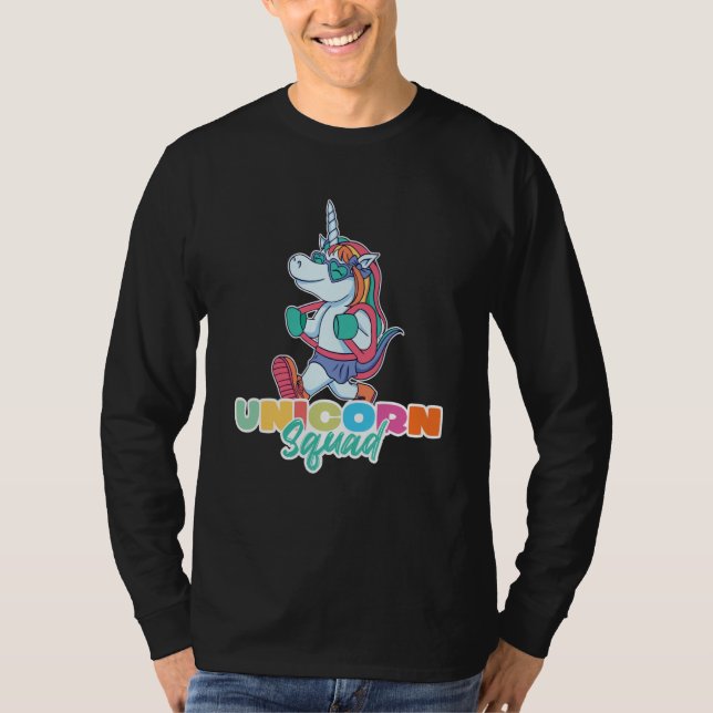 T-shirt unicorn squad for unicorn enthusiasts (Devant)