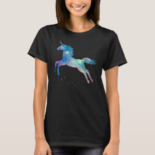 T-shirt Unicorn Squad Galaxy Galactic Space Flying