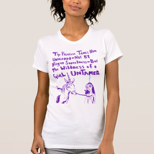 T-shirt Unicorn Tamer (Devant)