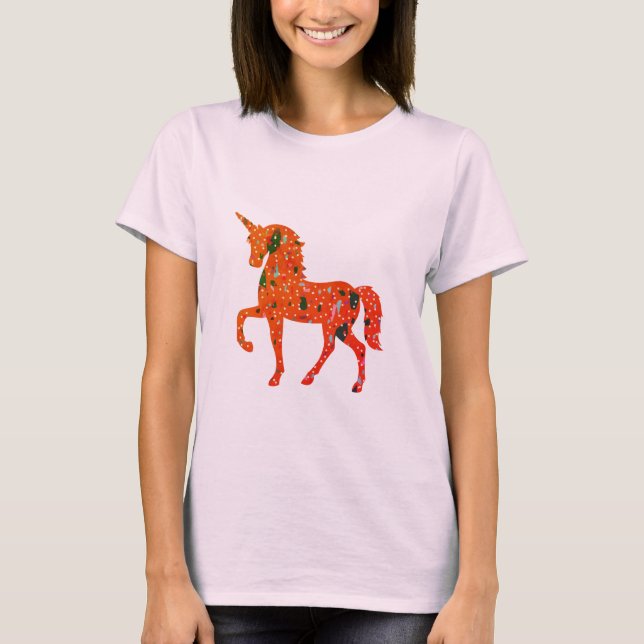 T-shirt Unicorn Terrazzo (Devant)