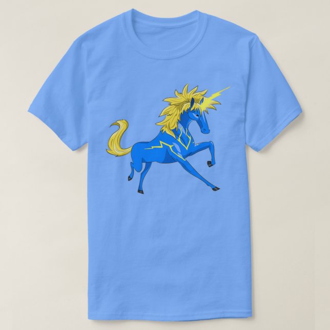 T-shirt unicorn thunder Essential (Design devant)