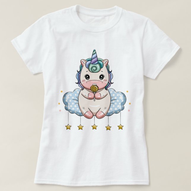 T-shirt Unicorne (Design devant)
