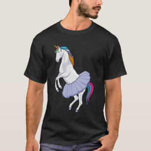 T-shirt Unicorne au Ballet avec jupe