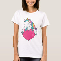 Unicorne au coeur