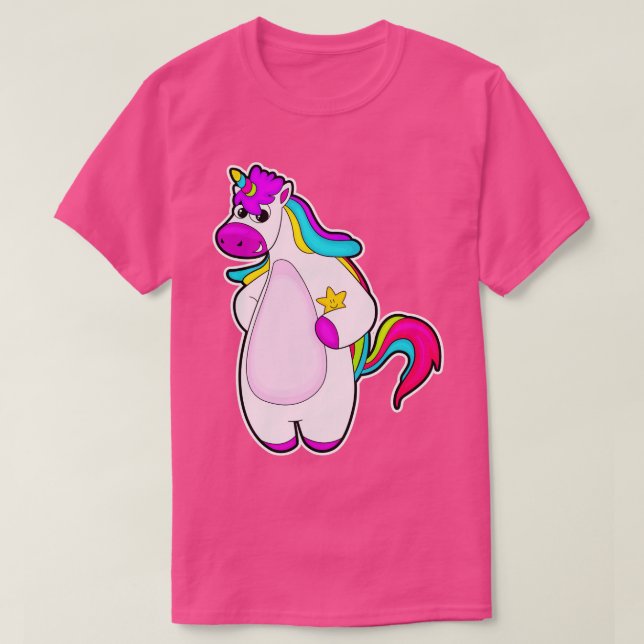 T-shirt Unicorne avec (Design devant)