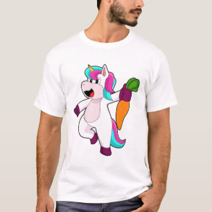T-shirt Unicorne avec carotte