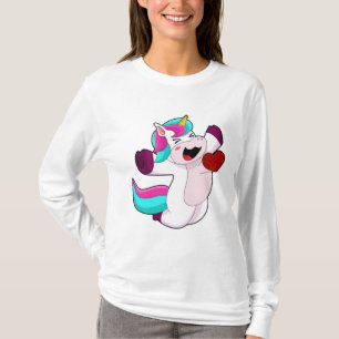 T-shirt Unicorne avec coeur