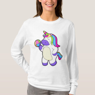 T-shirt Unicorne avec volleyball