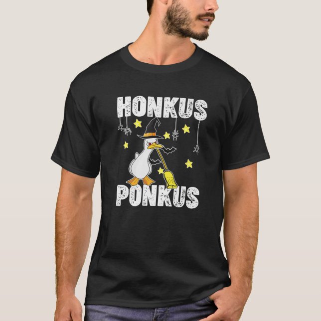 T-shirt Unicorne Chat Face Citrouille automne feuille auto (Devant)