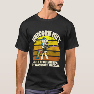 T-shirt Unicorne Comme Une Régulière Mais Beaucoup Plus Ma