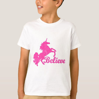 T-shirt Unicorne, croyez