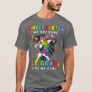 T-shirt Unicorne Dabbing Kindergarten Nous avons fait 1ère