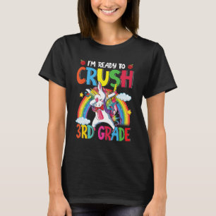 T-shirt Unicorne De Boulangerie De 3E Année Revenir À Scho