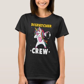 T-shirt Unicorne de l'équipage du répartiteur