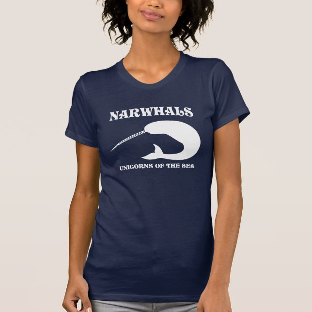 T-shirt Unicorne de Narwhals (Devant)