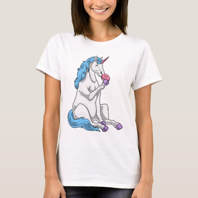 T-shirt Unicorne Donut (Devant)
