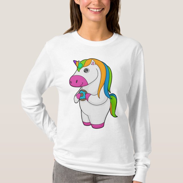 T-shirt Unicorne Donut (Devant)