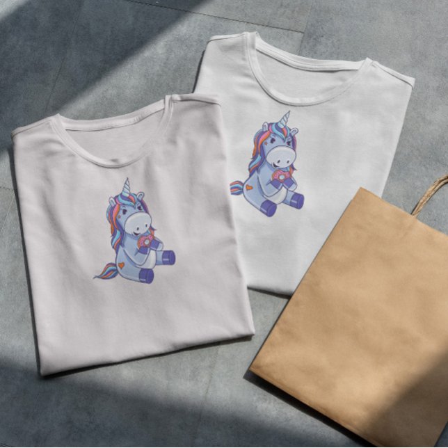 T-shirt Unicorne Donut (Créateur téléchargé)