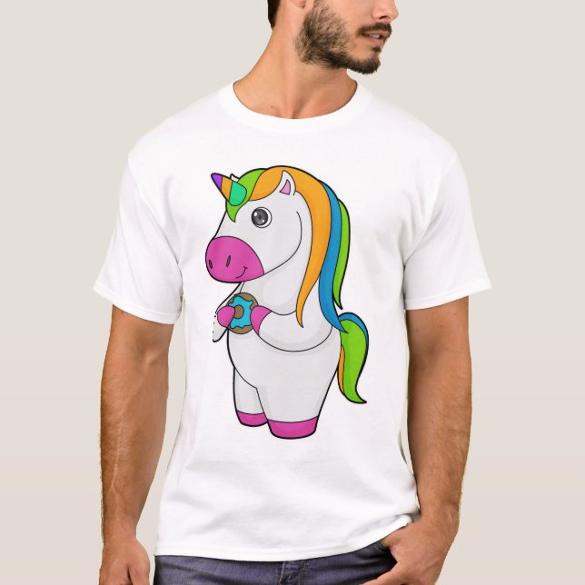 T-shirt Unicorne Donut (Devant)