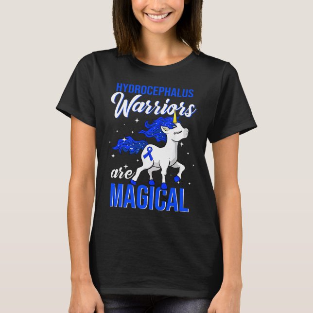 T-shirt Unicorne du guerrier de sensibilisation (Devant)