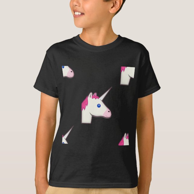 T-shirt unicorne emoji (Devant)