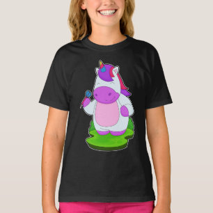 T-shirt Unicorne fléchettes fléchettes
