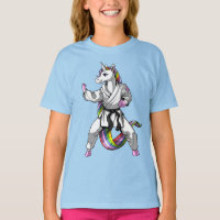 Unicorne Girl Karate Ninja