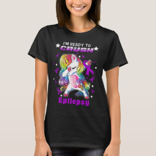 T-shirt unicorne guerrier écraser épilepsie