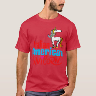 T-shirt Unicorne italienne américaine 3