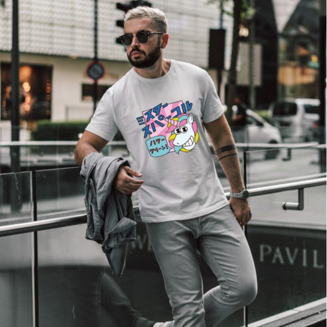 T-shirt Unicorne japonaise (Créateur téléchargé)