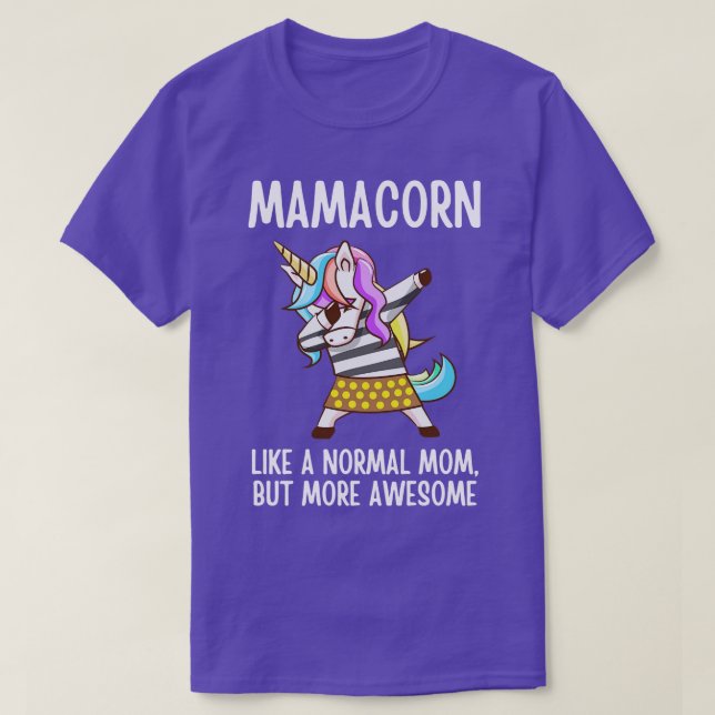 T-shirt Unicorne Maman 1 (Design devant)