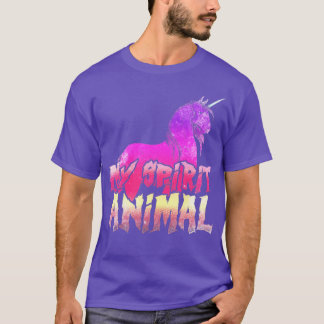 T-shirt Unicorne Mon Esprit Animal