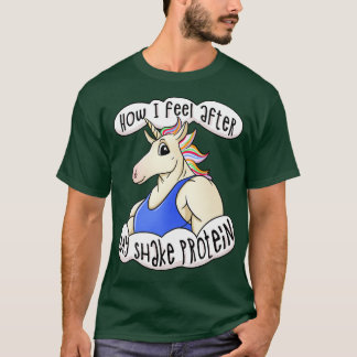 T-shirt Unicorne musculaire