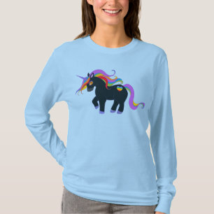 T-shirt Unicorne noire