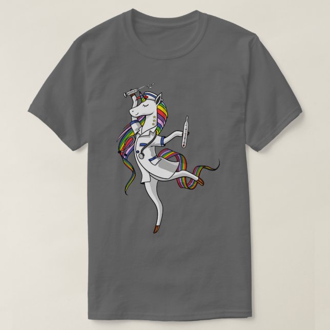 T-shirt Unicorne Nurse 2 (Design devant)