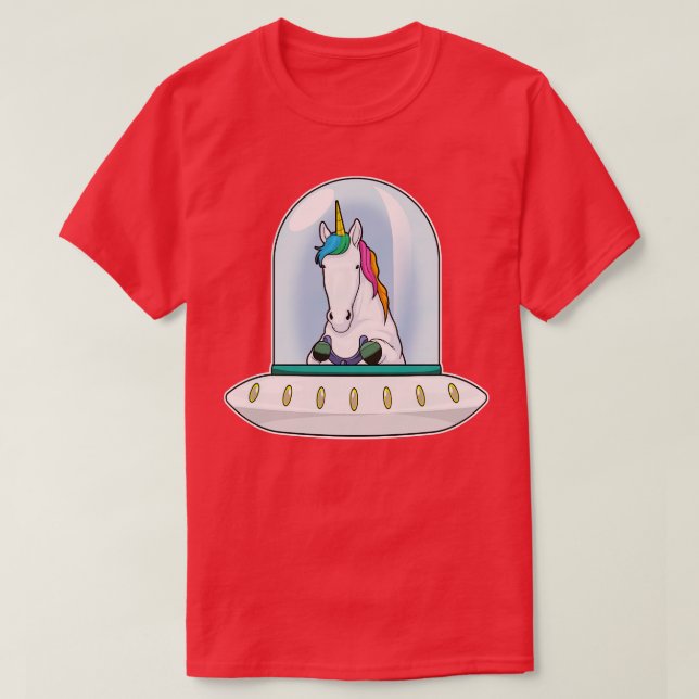 T-shirt Unicorne OVNI (Design devant)