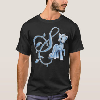 T-shirt Unicorne personnalisée Monogramme Z