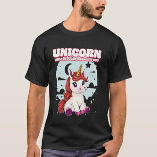 T-shirt Unicorne Quand En Doute Prance It Out Unicorn 1