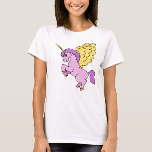 T-shirt Unicorne rose