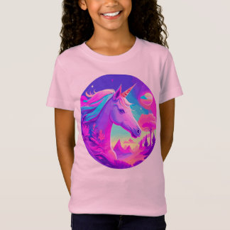 T-Shirt Unicorne rose magique