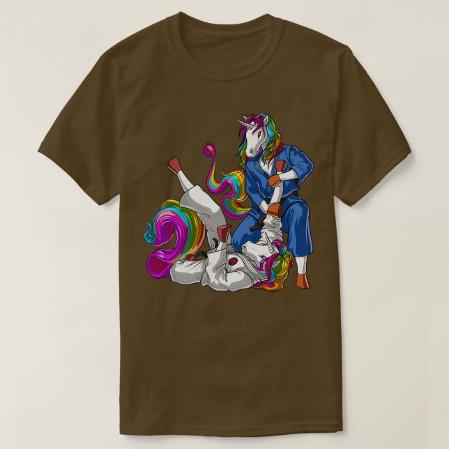 T-shirt Unicornes JiuJitsu (Design devant)