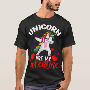 T-shirt Unicorns est mon animal Valentine Funny Valentines