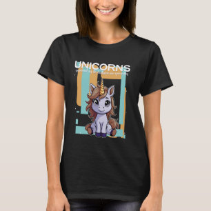 T-shirt Unicorns Nous Rappelle De Croire En Merveilleux