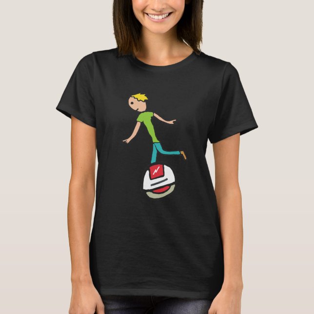 T-shirt Unicycle électrique EUC (Devant)